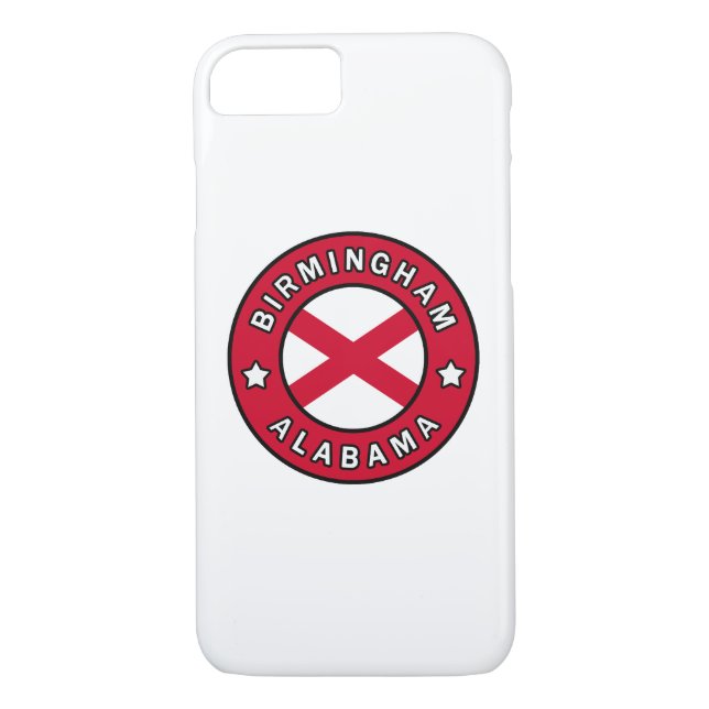 Funda De Case-Mate Para iPhone Birmingham Alabama (Reverso)