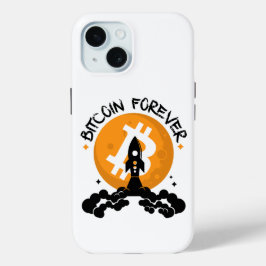 Funda Para iPhone 15 Bitcoin Forever