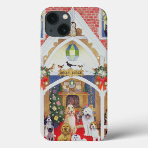 Funda Para iPhone 13 Bizcochos blancos y negros