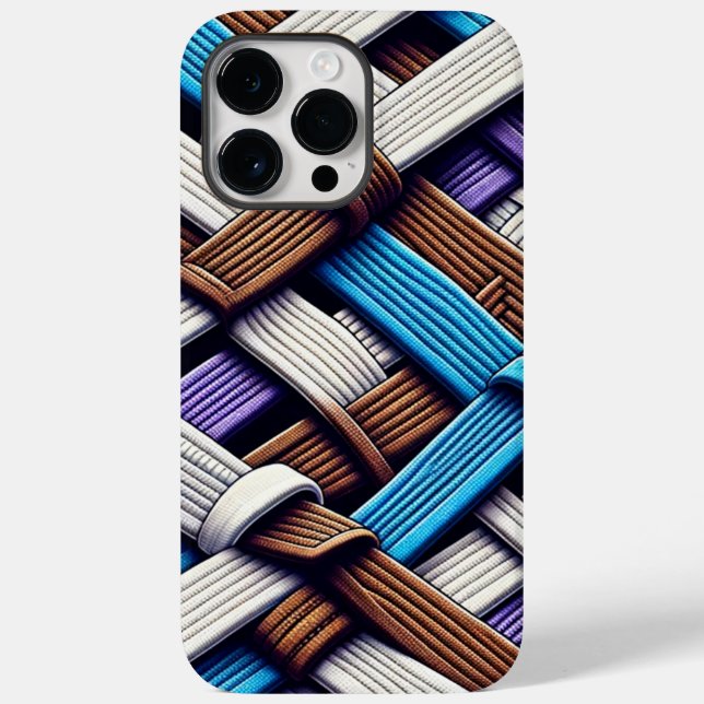 Funda De Case-Mate Para iPhone BJJ Belt Fusion (Reverso )