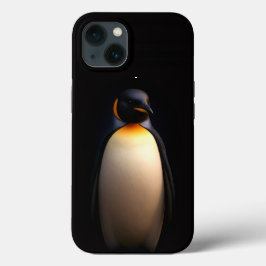 Funda Para iPhone 13 Black 4 Luxe iPhone 13 Funda, Emperor Penguin