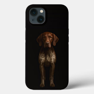 Funda Para iPhone 13 Black 4 Luxe iPhone 13, Perro Pointer Alemán