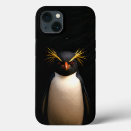 Funda Para iPhone 13 Black 4 Luxe iPhone 13, Rockhooper Penguin