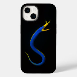 Funda Para iPhone 14 De Case-Mate Black 4 Luxe iPhone 14 Case-Mate, Blue Ribbon Eel