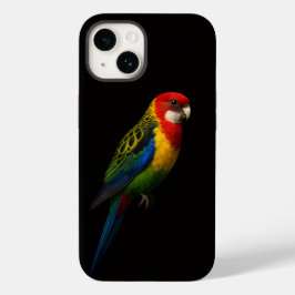 Funda Para iPhone 14 De Case-Mate Black 4 Luxe iPhone 14 Case-Mate, Eastern Rosella