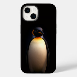 Funda Para iPhone 14 De Case-Mate Black 4 Luxe iPhone 14 Funda-Mate, Emperor Penguin