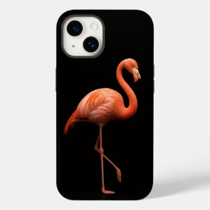 Funda Para iPhone 14 De Case-Mate Black 4 Luxe iPhone 14 Mate, Flamingo Rosa