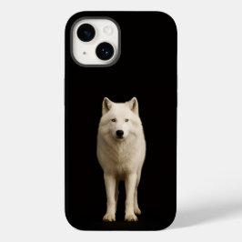 Funda Para iPhone 14 De Case-Mate Black 4 Luxe iPhone 14 Mate, Ivory Arctic Wolf