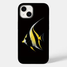 Funda Para iPhone 14 De Case-Mate Black 4 Luxe iPhone 14 Mate, Moorish Idol