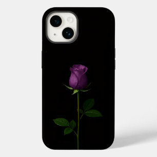Funda Para iPhone 14 De Case-Mate Black 4 Luxe iPhone 14 Mate, Rosa Violeta Real