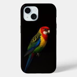 Funda Para iPhone 15 Black 4 Luxe iPhone 15 Case-Mate, Eastern Rosella