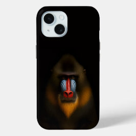 Funda Para iPhone 15 Black 4 Luxe iPhone 15 Case-Mate, Mandrill Monkey