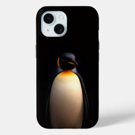 Funda Para iPhone 15 Black 4 Luxe iPhone 15 Funda, Emperor Penguin