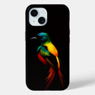 Funda Para iPhone 15 Black 4 Luxe iPhone 15 Funda-Mate, arcoiris