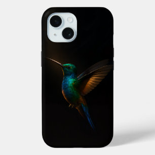 Funda Para iPhone 15 Black 4 Luxe iPhone 15 Funda-Mate, Flying Bird