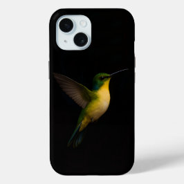Funda Para iPhone 15 Black 4 Luxe iPhone 15 Funda-Mate, Flying Bird