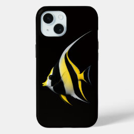 Funda Para iPhone 15 Black 4 Luxe iPhone 15 Mate, Moorish Idol