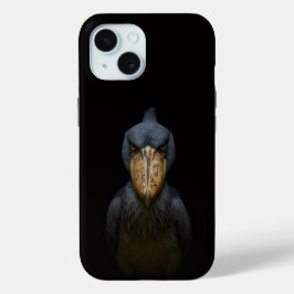 Funda Para iPhone 15 Black 4 Luxe iPhone 15 Mate, Shoebill Bird
