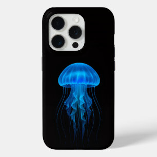 Funda Para iPhone 15 Pro Black 4 Luxe iPhone 15 Pro Mate, Medusa Azul