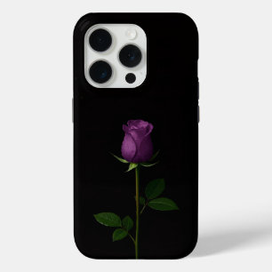 Funda Para iPhone 15 Pro Black 4 Luxe iPhone 15 Pro Mate Rosa Violeta Real