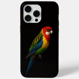Funda Para iPhone 15 Pro Max Black 4 Luxe iPhone 15 Pro Max, Eastern Rosella