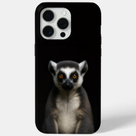 Funda Para iPhone 15 Pro Max Black 4 Luxe iPhone 15 Pro Max, Lémur Suave