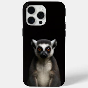 Funda Para iPhone 15 Pro Max Black 4 Luxe iPhone 15 Pro Max, Lémur Suave