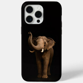 Funda Para iPhone 15 Pro Max Black 4 Luxe iPhone 15 Pro Max, Mighty Elephant