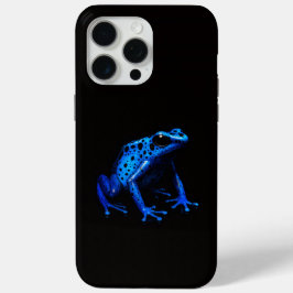 Funda Para iPhone 15 Pro Max Black 4 Luxe iPhone 15 Pro Max, Rana Azul
