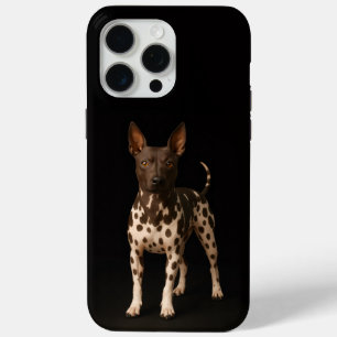 Funda Para iPhone 15 Pro Max Black 4 Luxe iPhone 15 Pro Max, Terrier sin pelo