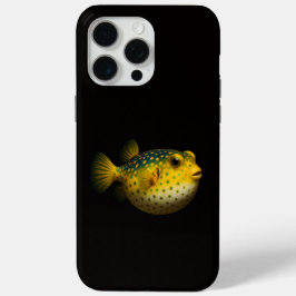 Funda Para iPhone 15 Pro Max Black 4 Luxe iPhone 15 Pro Max, Yellow Putterfish