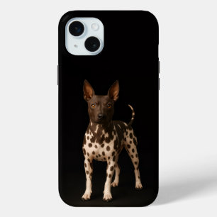 Funda Para iPhone 15 Mini Black 4 Luxe, Terrier sin pelo iPhone 15 Plus