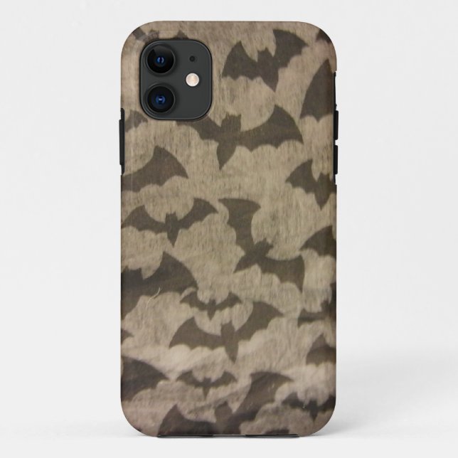 Funda De Case-Mate Para iPhone Black Bats (Reverso)