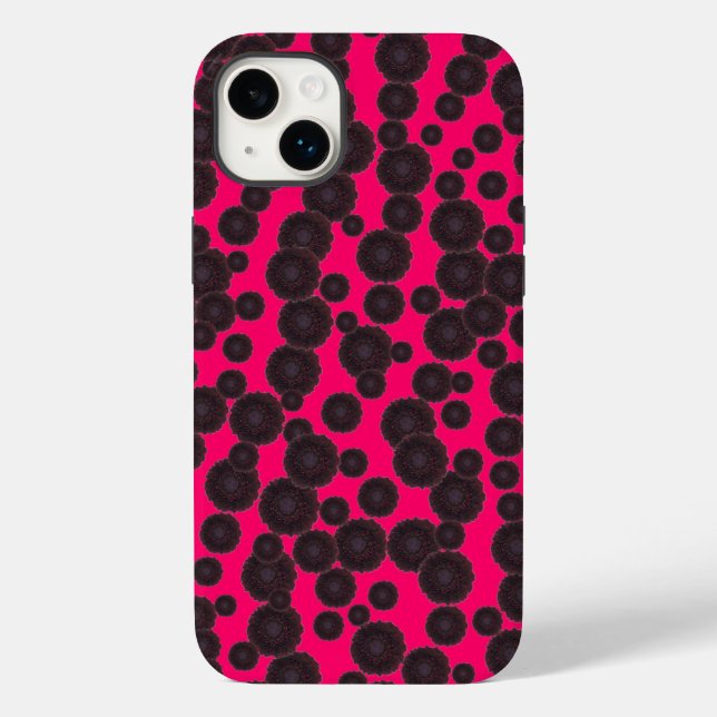 Funda De Case-Mate Para iPhone Black Dahlia (Reverso )