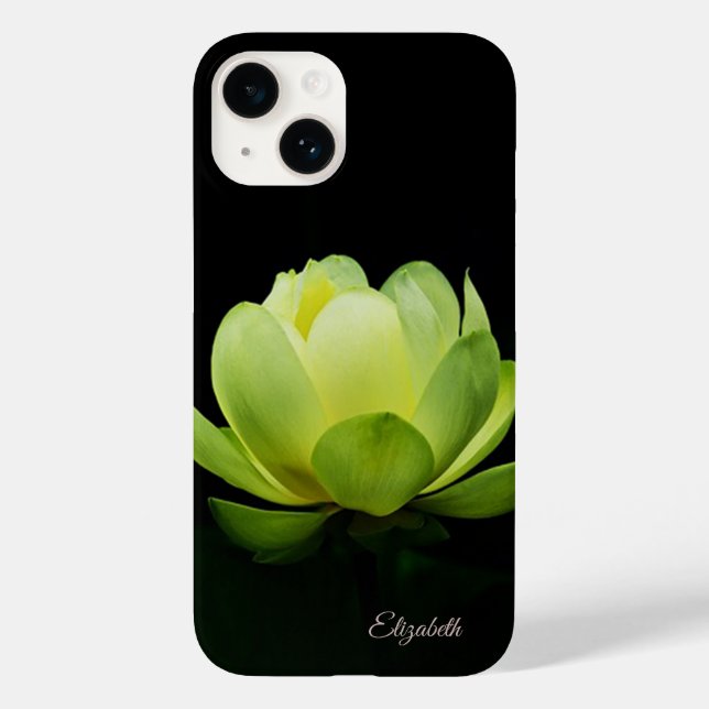 Funda De Case-Mate Para iPhone Black de Lotus (Reverso )