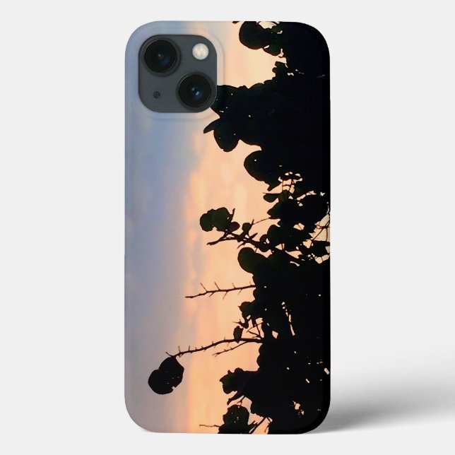Funda De Case-Mate Para iPhone Black Lace Sunset (Reverso)