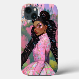 Funda Para iPhone 13 Black Princess Fantasy Art