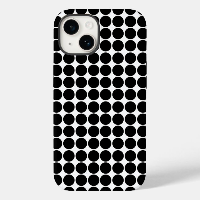 Funda De Case-Mate Para iPhone Black Safari Dot (Reverso )