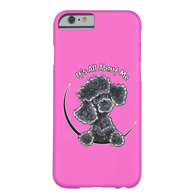 Funda De Case-Mate Para iPhone Black Toy Poodle IAAM (Reverso)