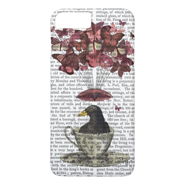 Funda De Case-Mate Para iPhone Blackbird En Teacup (Reverso)