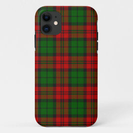 Funda Para iPhone 11 Blackwatch Campbell Tartan Red Green Plate