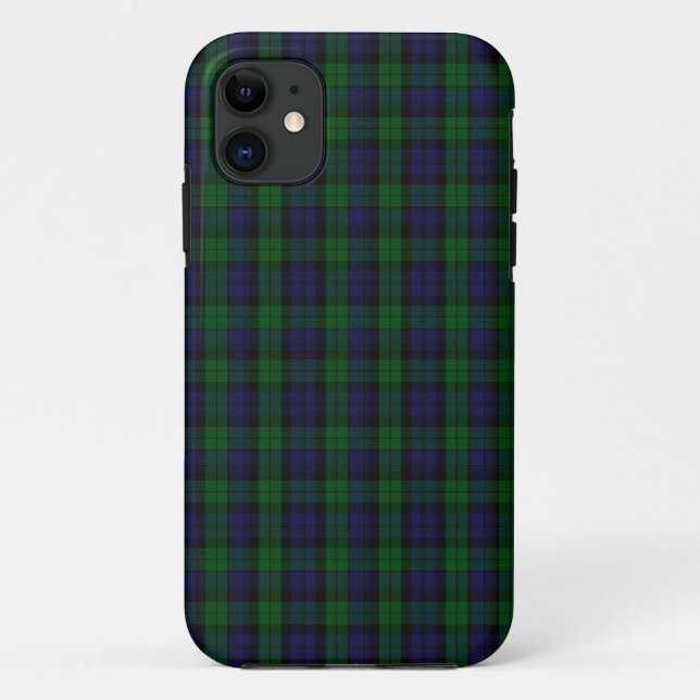 Funda De Case-Mate Para iPhone Blackwatch Tartán (Reverso)
