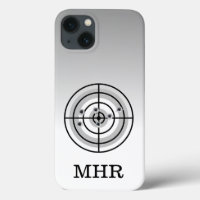 Blanco de Tiro Amante de las Armas Monograma