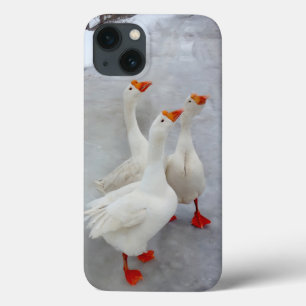 Funda Para iPhone 13 Blanco geo