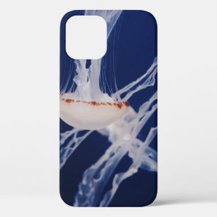 FUNDA PARA iPhone 12 BLANCO JELLY FISH