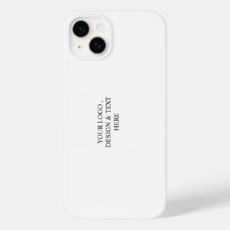 Funda Para iPhone 14 Plus De Case-Mate Blanco Personalizado – Su logotipo y texto aquí