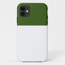 Blanco Profesional Moderno Bloque de Color Verde B