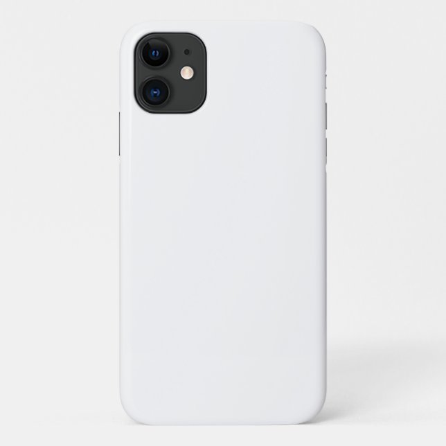 Funda De Case-Mate Para iPhone Blanco sólido (Reverso)