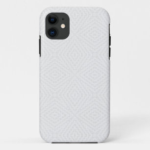 Funda Para iPhone 11 Blanco sólido texturado.