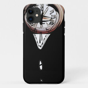 Funda Para iPhone 11 Blanco surrealista de fusión del negro del arte de